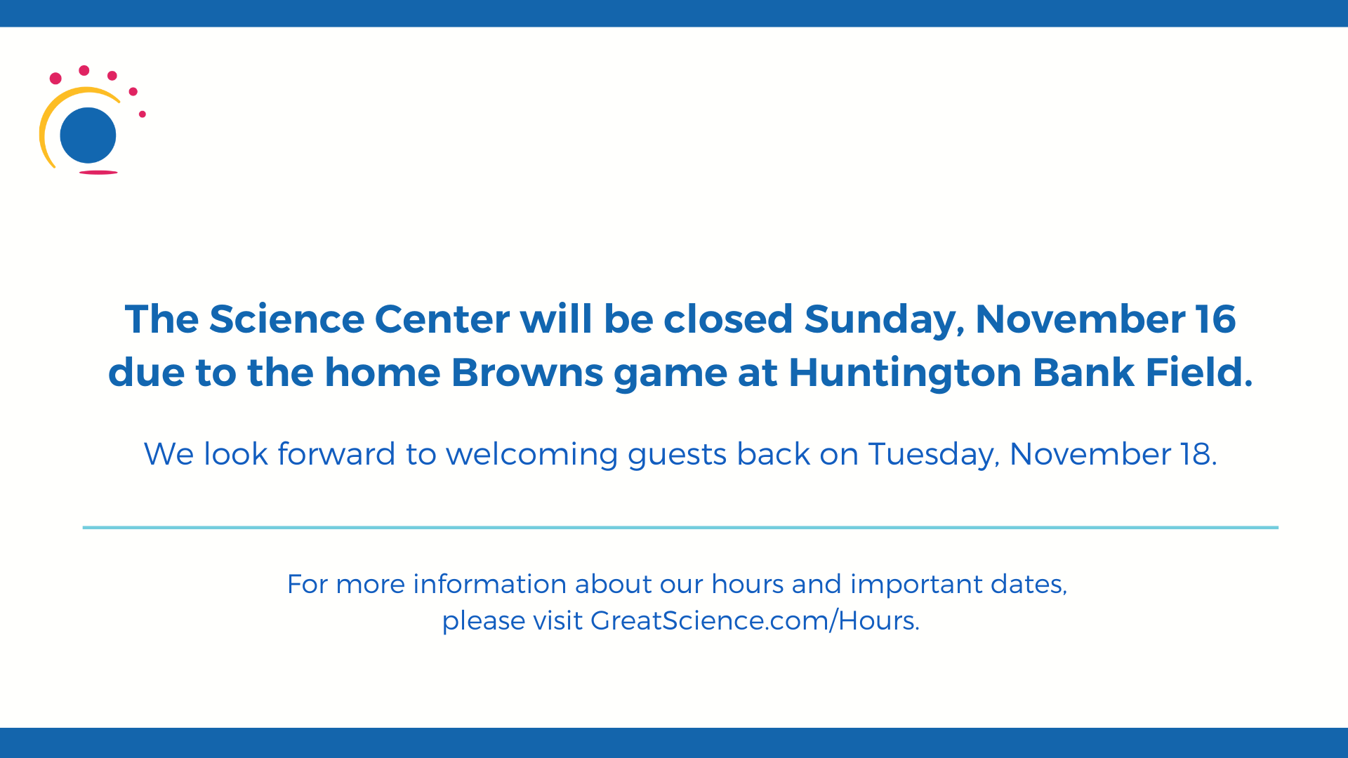 Browns Closure Pop Up 