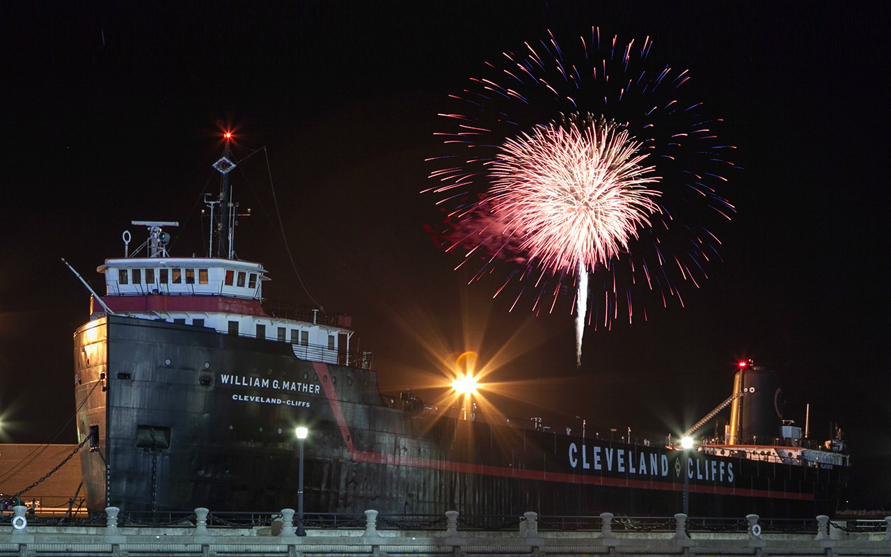 Climb aboard the William G. Mather for an epic Independence Day celebration!