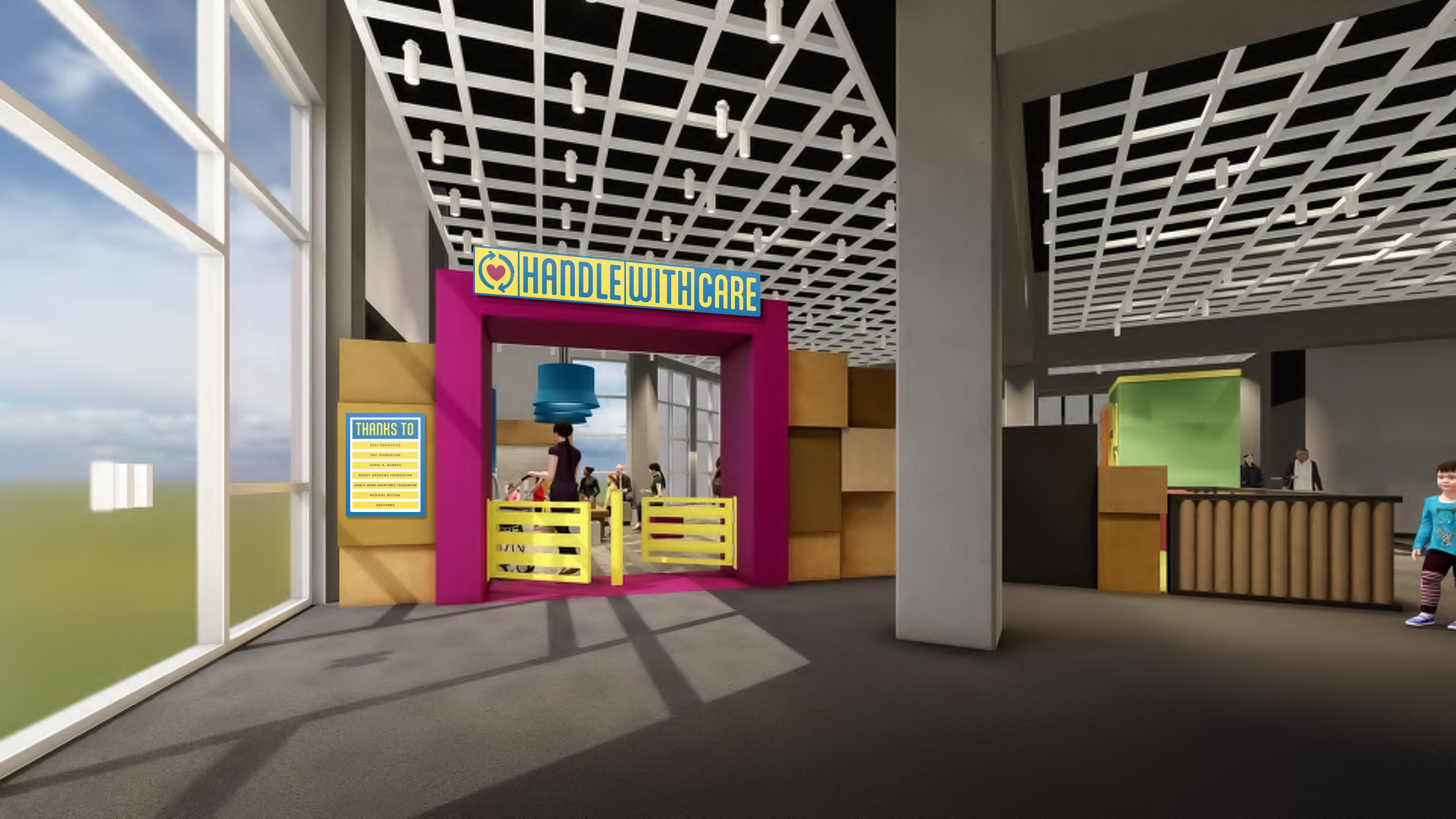 Construction begins this summer on Handle With Care, Science Center's new early childhood exhibit 