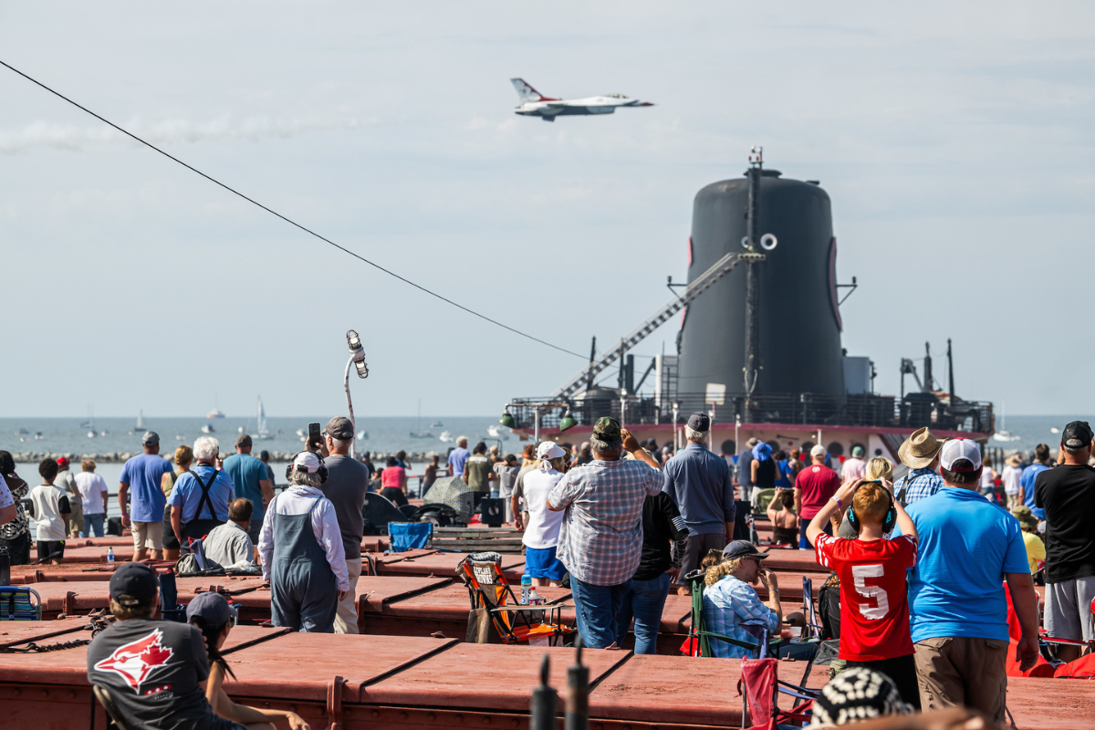 Family picnic, Mather deck party during air show highlight Labor Day weekend at Science Center 